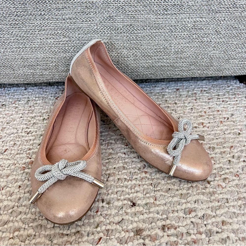 Hispanitas Leather Ballet Flats